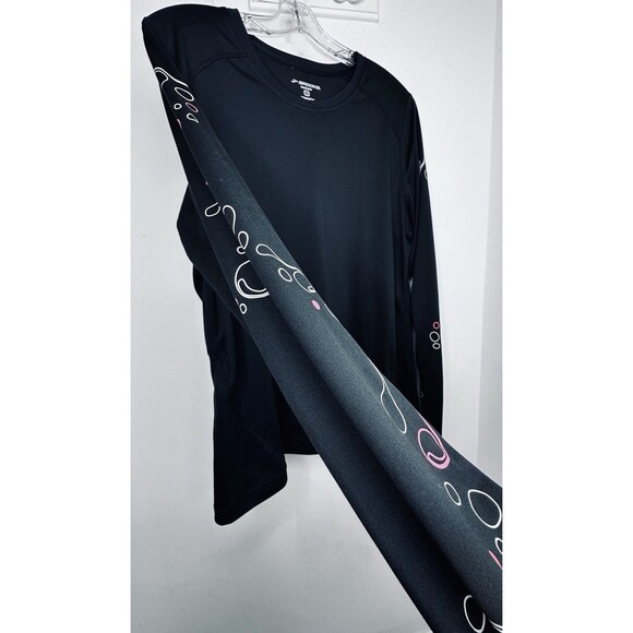Brooks Running Shirt Womens Size XL Black Training Workout Performance Sporty - Picture 5 of 7